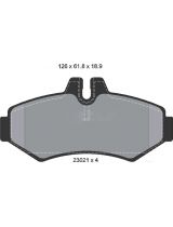 Textar 2302101 Колодки дисковые