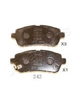 Japanparts PA-343AF Колодки дисковые передние