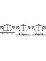 REMSA 105402 Колодки дисковые