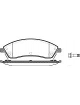 REMSA 108608 Колодки дисковые