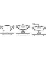 REMSA 118701 Колодки дисковые