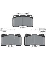 Textar 2309201 Колодки дисковые