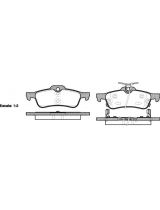 REMSA 086202 Колодки дисковые