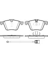 REMSA 121702 Колодки дисковые