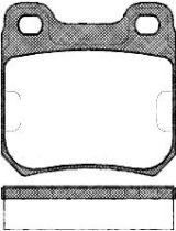 Stellox 250 040-SX Колодки дисковые задние