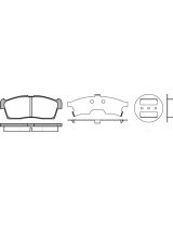 REMSA 119900 Колодки дисковые