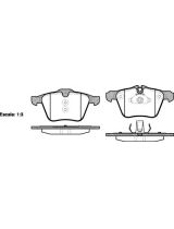 REMSA 121700 Колодки дисковые