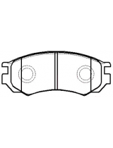 HSB HP9051 Колодки дисковые