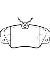 HSB HP8380 Колодки дисковые