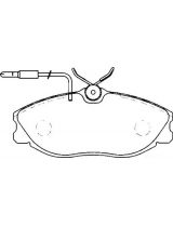 HSB HP8392 Колодки дисковые