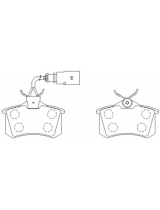 HSB HP8418 Колодки дисковые