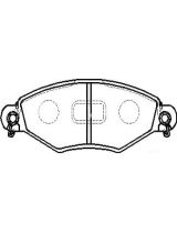 HSB HP8386 Колодки дисковые