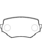 HSB HP8452 Колодки дисковые