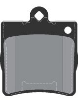 Textar 2191901 Колодки дисковые задние