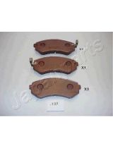 Japanparts PP-137AF Колодки дисковые задние
