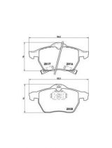 BREMBO P59048 Колодки дисковые передние с датчиком