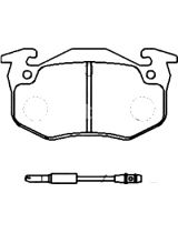 HSB HP8384 Колодки дисковые