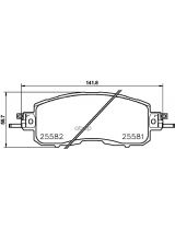 NISSHINBO NP2040 Колодки дисковые передние