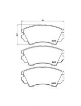 BREMBO P59055 Колодки дисковые передние с датчиком