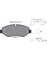 Textar 2922901 Колодки дисковые