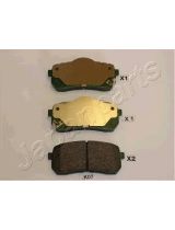 Japanparts PP-K07AF Колодки дисковые задние