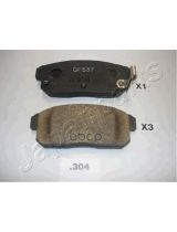 Japanparts PP-304AF Колодки дисковые задние