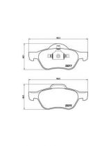 BREMBO P68048 Колодки дисковые