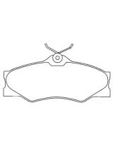 HSB HP8545 Колодки дисковые