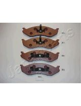 Japanparts PA-057AF Колодки дисковые передние