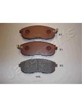 Japanparts PA-143AF Колодки дисковые передние