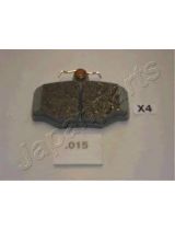 Japanparts PP-015AF Колодки дисковые задние