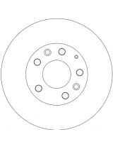 TRW DF4386 Тормозной диск передний
