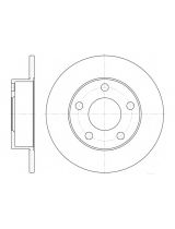REMSA 6513.00 Тормозной диск задний