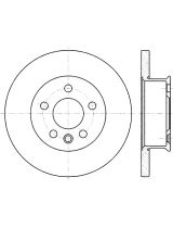 Stellox 6020-4746-SX Тормозной диск передний