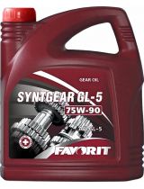 Трансмиссионное масло FAVORIT 56015 SYNTGEAR GL-5 75W-90 4л