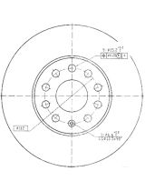 Patron PBD4295 Тормозной диск передний