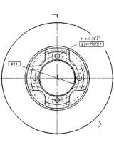 Patron PBD1964 Тормозной диск передний
