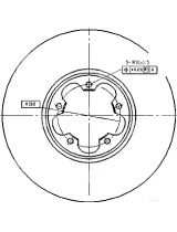 Patron PBD4216 Тормозной диск передний