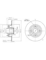 Patron PBD7015 Тормозной диск