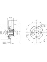 Patron PBD7016 Тормозной диск