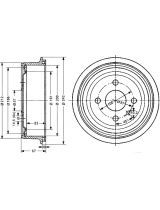 Stellox 6025-9905-SX Тормозной барабан