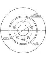 Patron PBD2797 Тормозной диск передний