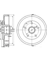 Stellox 6025-3210-SX Тормозной барабан