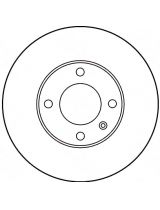 TRW DF1516 Тормозной диск