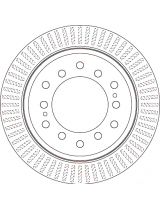TRW DF6342 Тормозной диск задний