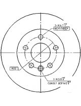 Patron PBD1596 Тормозной диск передний