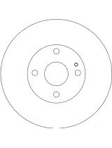 TRW DF4119 Тормозной диск