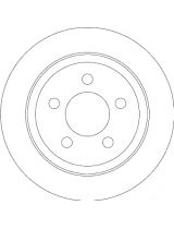 TRW DF6386 Тормозной диск