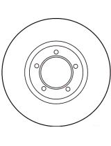 TRW DF1826 Тормозной диск