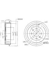 Patron PDR1225 Тормозной барабан